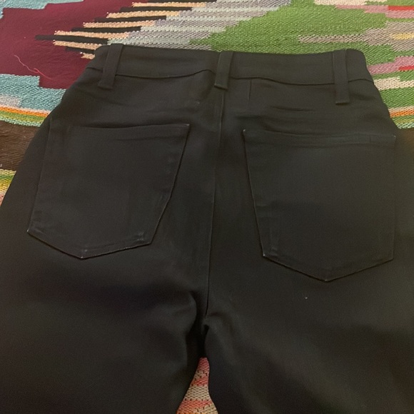 NWO 🌸Auth Saint Laurent Black high waist Jeans size 25 - Picture 3 of 11